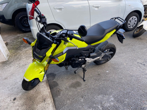 ホンダ　グロム　GROM 125  ＪＣ61 黄色