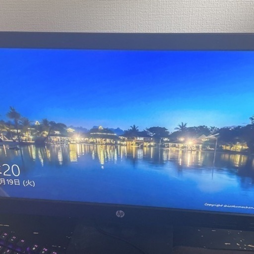 HP 21.5 インチ モニタ PC