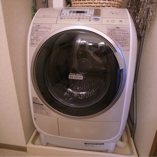 日立 洗濯乾燥機 ヒートポンプ 秋田へ送料込み 購入者決定