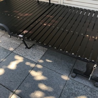 折畳み式 すのこベッド の画像