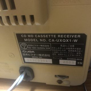 CD、カセットデッキの画像
