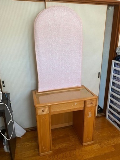 化粧台　椅子付き
