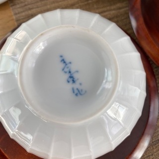 有田焼　急須　湯呑み　茶たく　ホタル　透かし　セットの画像