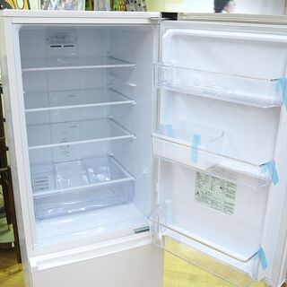 冷蔵庫 201L 2021年製 2ドア AQUA AQR-20KBK ノンフロン冷凍冷蔵庫 右