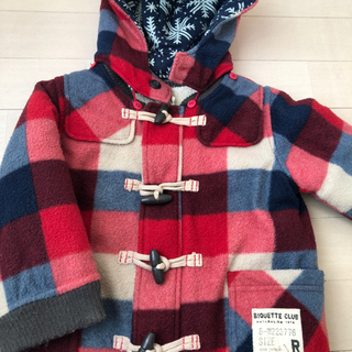 ✨キムラタン✨　子どもコート　アウター　暖かい　イギリス風　おしゃれの画像