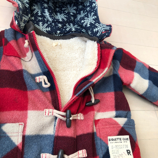 ✨キムラタン✨　子どもコート　アウター　暖かい　イギリス風　おしゃれの画像