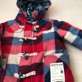 ✨キムラタン✨　子どもコート　アウター　暖かい　イギリス風　おしゃれの画像