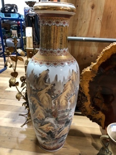 大型　飾り　壺　インテリア　圧巻　置物　お買得‼︎   裏刻印無し　オススメ　人気商品