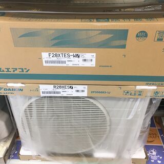 DAIKIN ダイキン ルームエアコン S28XTES-W 主に10畳 室外機付き 未使用品 2020年モデル 100V