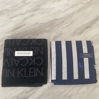 カルバンクライン POLO ハンカチ2枚セット
