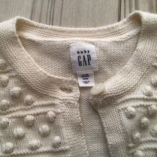 カーディガン　gap baby 12-18monthの画像
