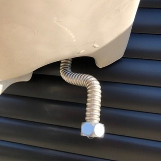 ★値下げ早い者勝ち 手洗い 水栓 蛇口 排水管付き★の画像