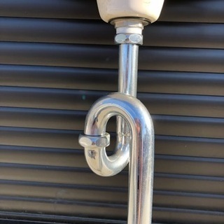 ★値下げ早い者勝ち 手洗い 水栓 蛇口 排水管付き★の画像