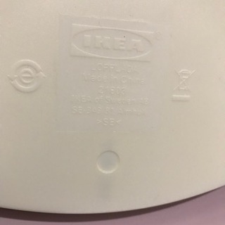 IKEA壁掛け時計#パステルピンクの画像