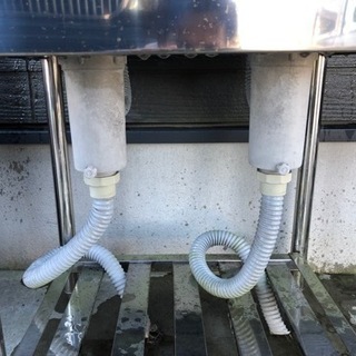 ★ステンレス 2口 手洗い★の画像