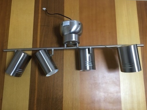 ヴィンテージ スチール LED 4灯 スポット シーリング ライト