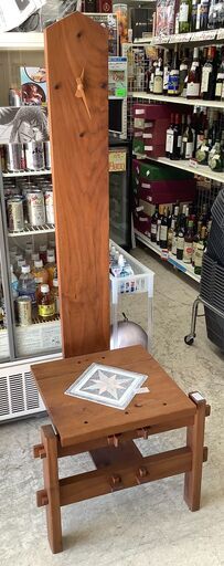イス風時計 インテリア家具 【ユーズドユーズ名古屋天白店】 JO6-14