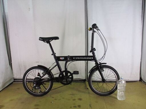 B526★￥8500★整備済み 中古折りたたみ自転車 シボレー　CAMARO【18インチ 】