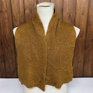 ⭕⭕⭕BY9/45 DRIES VAN NOTEN ドリスヴァンノッテン 光沢 メリノウール マフラー イエロー メンズ　レディース ベルギー製 イエロー ストール⭕⭕⭕の画像