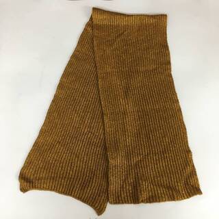 ⭕⭕⭕BY9/45 DRIES VAN NOTEN ドリスヴァンノッテン 光沢 メリノウール マフラー イエロー メンズ　レディース ベルギー製 イエロー ストール⭕⭕⭕の画像