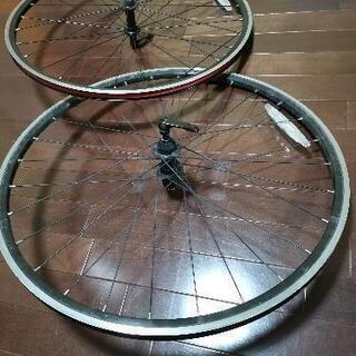 【取引先決まりました】自転車　ホイール　引き取り希望