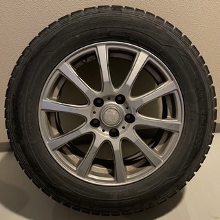 11月1日まで！ スタッドレスタイヤ、アルミホイル付き 215/60 16R