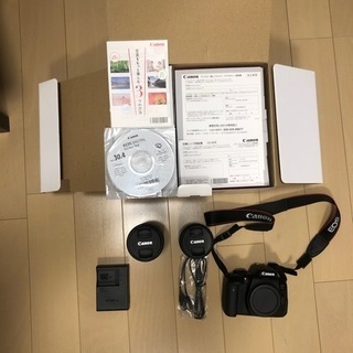 canon kiss x8i 標準&望遠　ダブルレンズセット