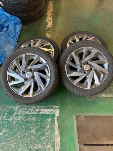 165/55R15 スズキ純正アルミ付 訳あり品