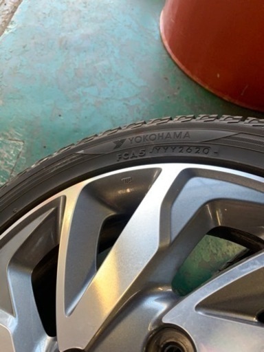 165/55R15 スズキ純正アルミ付 訳あり品
