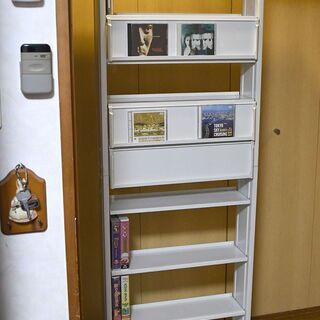 ステンレス製CDラック売ります