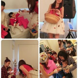 クリスマスリトミックショー＆ベビーキッズマッサージ！大阪貝塚市、和泉、和泉覆大津の画像