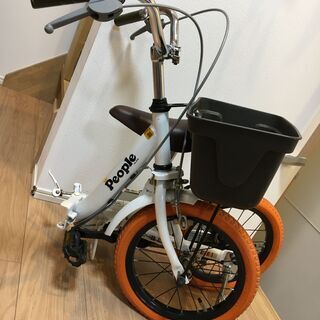 お取引成立】【美品・点検整備済】ピープル いきなり自転車 14インチ