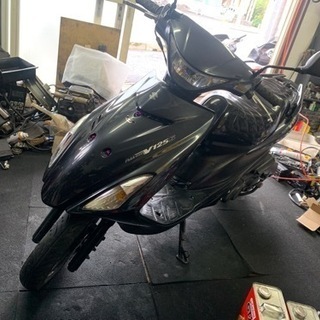 アドレスv125s ロンホイ　カスタム　草加市　ヨシムラ