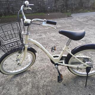 子供用自転車 18インチ ホワイト アサヒ