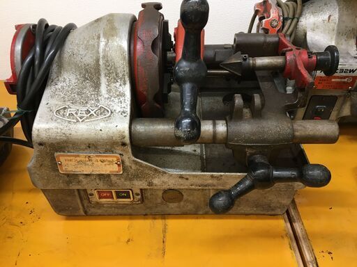 REX レッキス ボーヤ50A ねじ切り機 中古品
