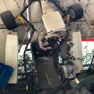 【解体予定】レーシングカート　2台セット　不動