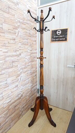 karimok カリモク ポールハンガー コートハンガー ヴィンテージ カリモク 木製 ポールハンガー コートハンガー ヴィンテージ オールド