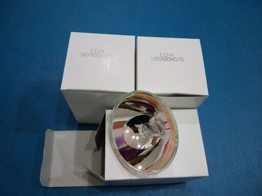 EDR 100V650W C/TI　ハロゲンランプ 口金：GZ6.35