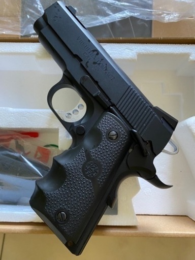 WA スプリングフィールド V10ウルトラコンパクト黒SCW茶箱