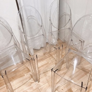 【kartell】ビクトリアゴースト4脚セット