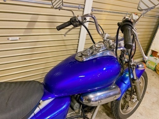 ホンダ　マグナ50 メタリックブルー　配送可能　支払いは現金or振り込みも可能