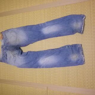 リーバイス  LEVI'S　501　W32　L32　ダメージジーンズの画像