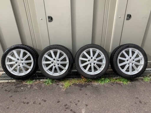 アルミ付スタッドレスタイヤ　ヨコハマ　225/45/r17