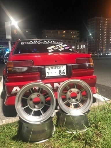 hayashi racing ホイル　13x8jー5    13x7j+6