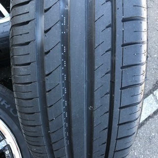 ほぼ新品タイヤ2021年製　235/50ZR18 7.5J×18 +38 114.3 4本セットの画像
