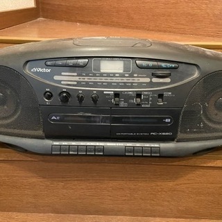 ビクターのカセット、CDプレイヤー
