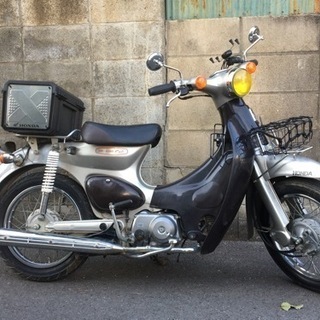 リトルカブ　シルバー　４速セル付き