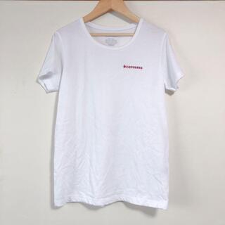 【CONVERSE/コンバース】ワンポイント刺繍ロゴTシャツ（Ｌ）の画像
