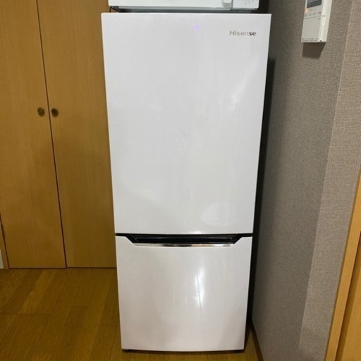 最終値下げ【2020年製 美品】Hisense ノンフロン冷凍冷蔵庫 150ℓ