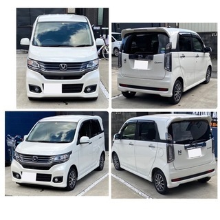 🌏Nワゴンカスタム🌏7万km🌏車検2年🌏フルセグTV、ナビ、バックカメラ🌏オートローン、保証付　対応可 🌏の画像